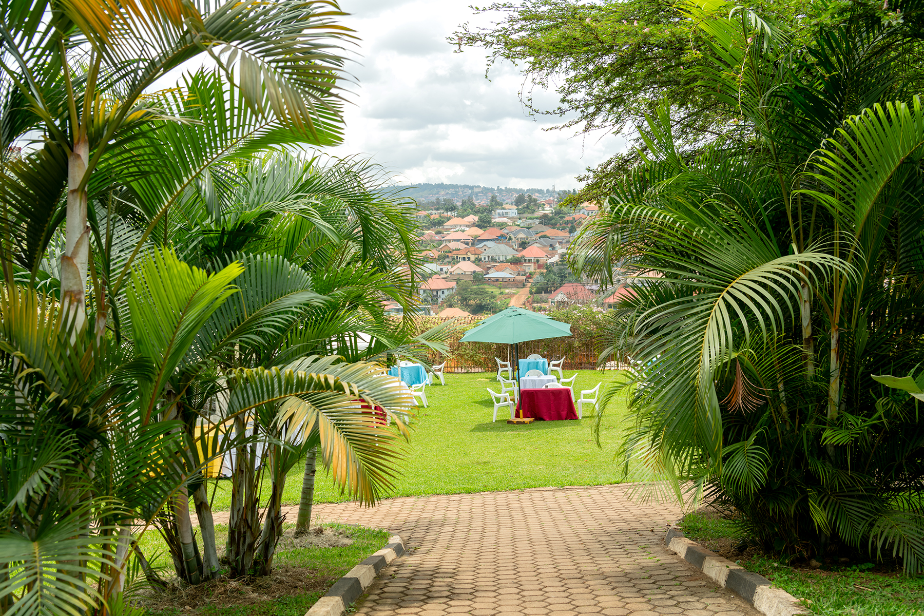 Kigali rolling hills near Kabeza