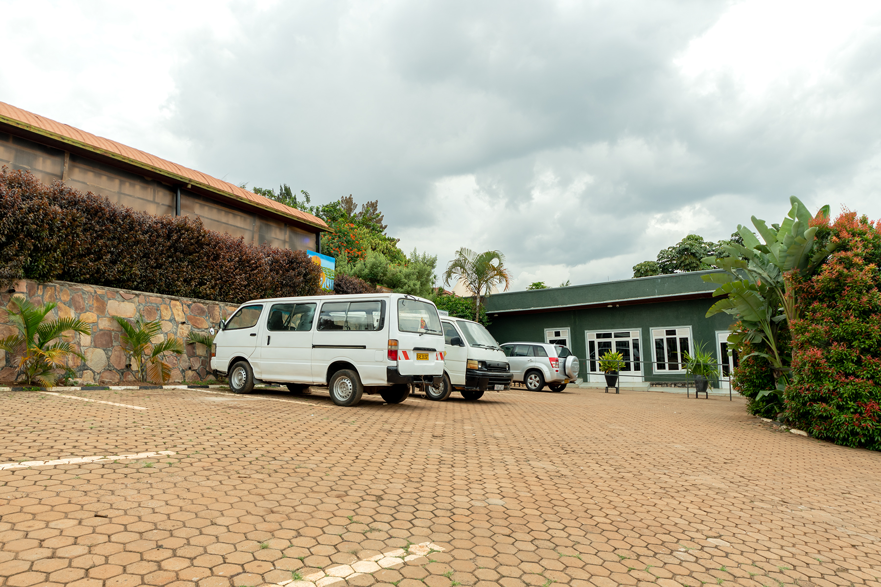Free airport pickup Kigali - driver waiting at arrivals