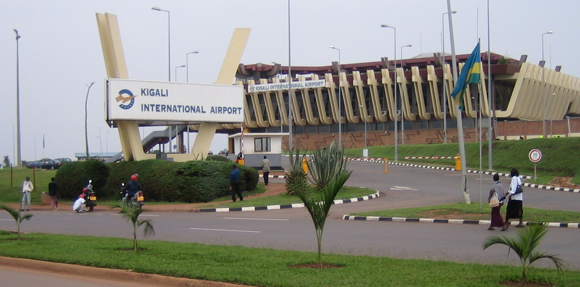 Kigali city view near airport pickup hotels